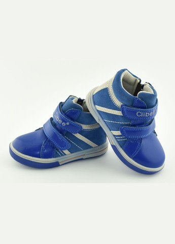 Синие зимние ботинки детские h120mix gem blue, 14,5, синий Clibee