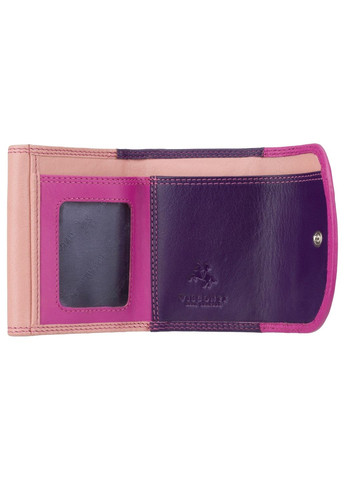 Розово - фиолетовый кожаный кошелёк женский Zanzibar RB126 BERRY M Visconti (303829908)