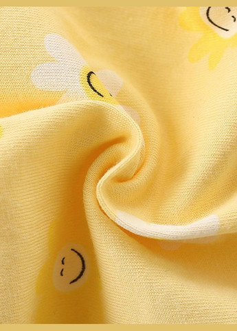 Светло-желтая детская летняя пижама для девочки 10130 жёлтый Malwee