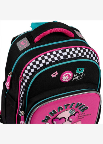 Рюкзак шкільний напівкаркасний S91 Lovely Smile, два відділення, фронтальна кишеня, бічні кишені розмір 38*29*13см Yes (293510934)