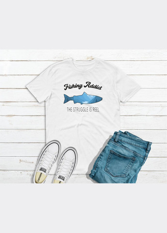 Футболка YOUstyle Fishing 0805 Gildan (279540253)