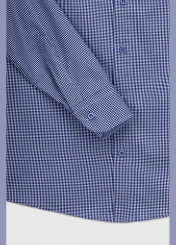 Голубой повседневный рубашка DENIZ