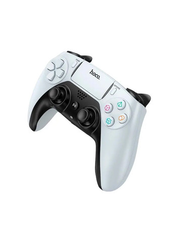 Геймпад GA1 универсальный Bluetooth контроллер 6-Axis, RGB, с вибрацией, для PS4, Android, iOS, Windows - White Hoco (370676544)