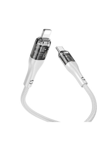 Кабель для зарядки Lightning Type-C для iphone / дріт, шнур тайп сі на лайтнінг зарядний кабель для айфона Hoco (338607451)