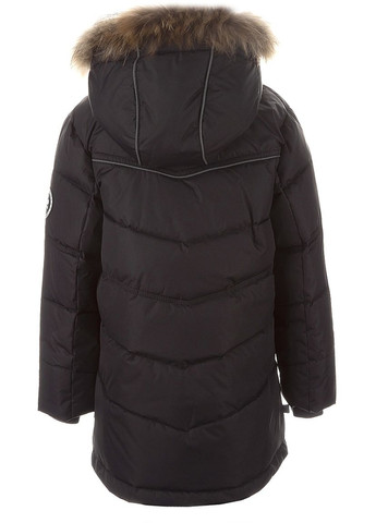 Темно-серая куртка-пуховик moody 1, р.104, темно-серый () Huppa 17470155-00018-104