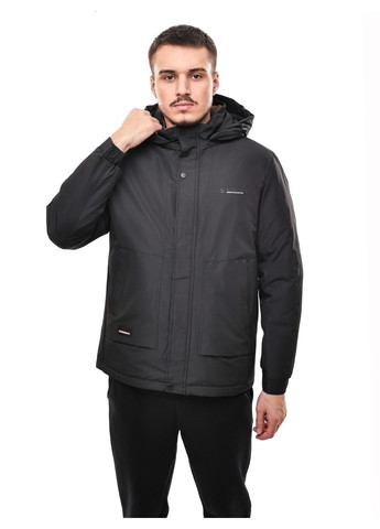 Черная зимняя куртка зимняя мужская No Brand