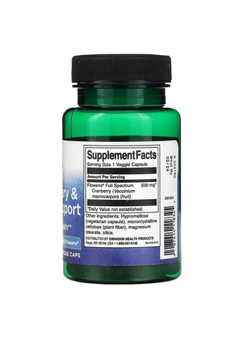 Добавка для поддержания мочевого пузыря Men's Urinary and Bladder Support, 500 mg, 30 Veggie Caps Swanson (292577709)