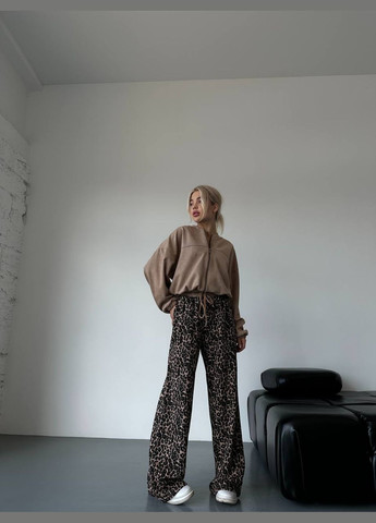 Женский костюм бомбер со штанами палаццо Україна (322886317)