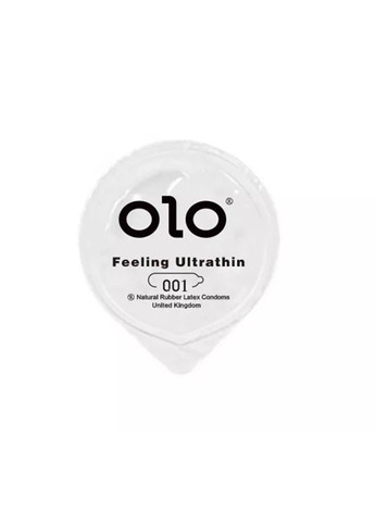 Ультратонкі презервативи Uitrathin 0.01 (10 штук) OLO (284279081)