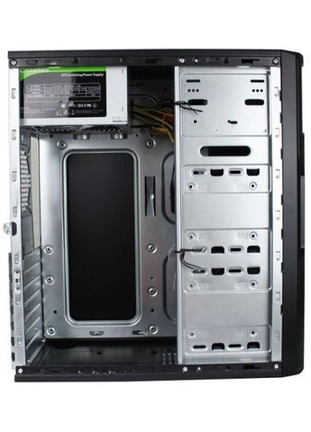 Корпус ET-210U3 Black, 500 Вт, Midi Tower, ATX/Micro ATX/Mini ITX, 2хUSB 3.0, 370x175x410 мм (ET-210U3-500W) GameMax (331012870)