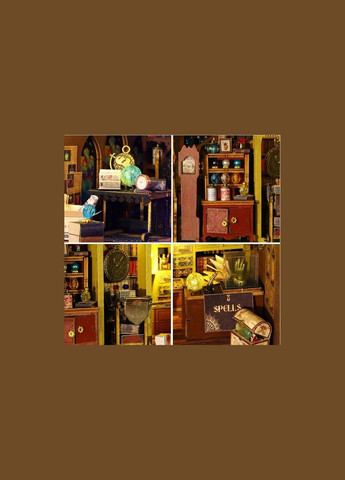 3D Румбокс House Дом сокровищ + Пылезащитный купол (ES016-B) No Brand (351869599)