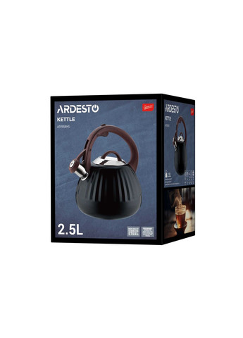 Чайник Gemini, 2.5л, нержавіюча сталь, Ardesto (314776762)