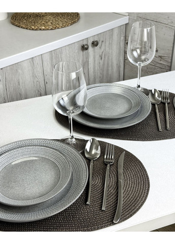 Столовый сервиз 28 Antigo Grey IN0028ANT Intrendo (335078458)