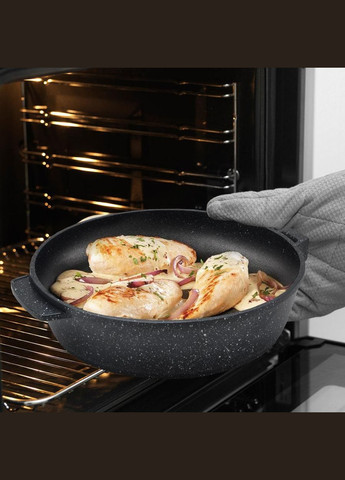 Сковорода сотейник с антипригарным покрытием 24 см (MR-4724) Maestro (334005600)