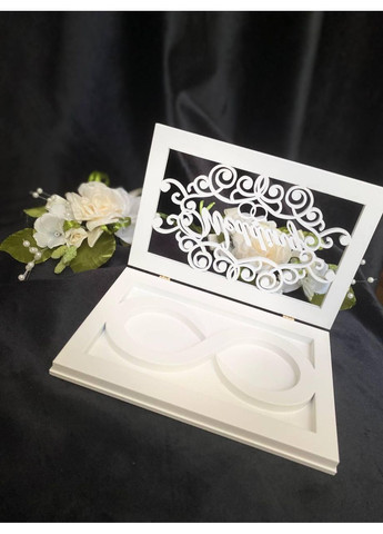 Деревянная коробочка для свадебных колец. No Brand (369162730)