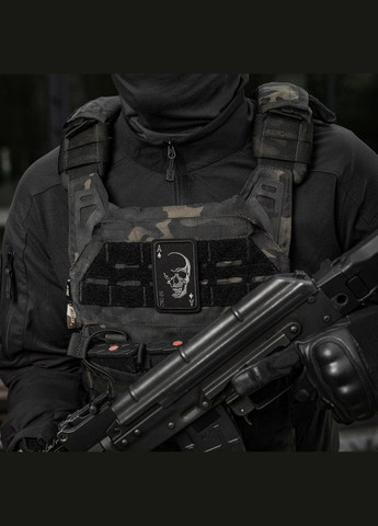 Нашивка Face of war (вышивка) Black M-TAC (315047277)