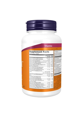 Комплекс витаминов ADAM™ Men's Multiple Vitamin - 120 tabs Now Foods (285736263)