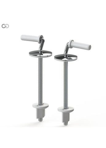 Сидіння для унітаза з металевим кріпленням СП‑6М, 365×445 мм SoloPlast (340286081)