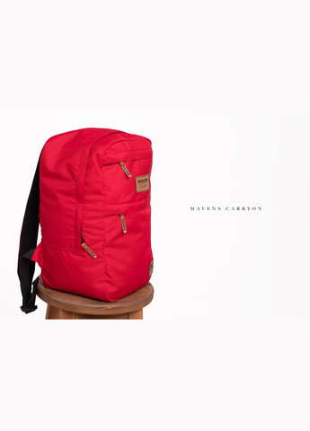 Рюкзак " Carryon" для ручної поклажі, стандарт Ryanair та Wizz Air 40x20x25 см. Червоний Mavens (270000317)