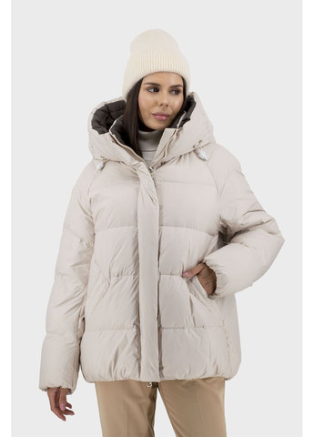 Молочний зимній Пуховик No Brand