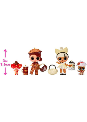 Игровой набор L.O.L. Surprise! Loves Mini Sweets Deluxe Series 2 with 4 Dolls с 4 куколками с аксессуарами MGA Entertainment (283322153)