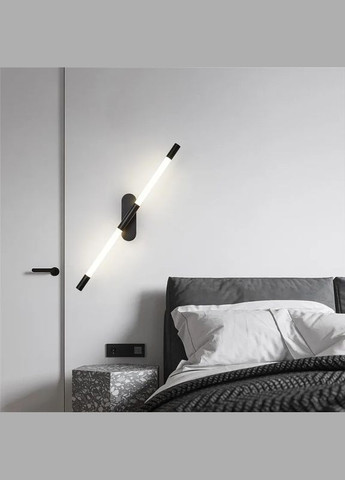 Бра LED 27033 Чорний 7х5х80 см. Sunnysky (364752465)