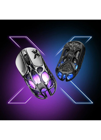 Мышь GSX_GRY Mercury X, BT/WL/USB-A, RGB, GravaStar (362712528)