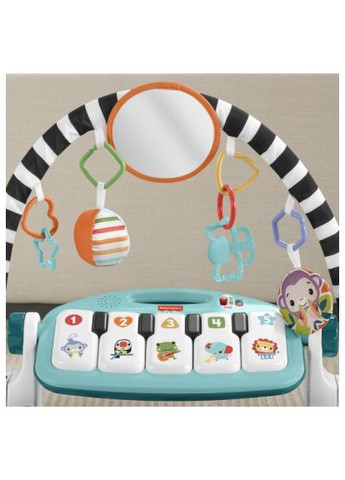 Дитячий килимок ігровий центр блакитний Натискай та грай з технологією Smart Stages (англ.) (HWY58) Fisher-Price ігровий центр блакитний Натискай та грай з техноло (369881237)