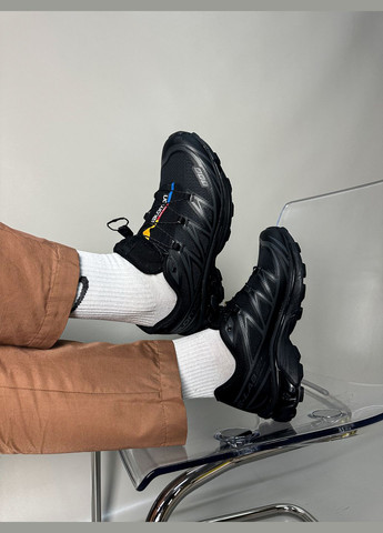 Чорні всесезон кросівки чоловічі і жіночі salomon xt-6 adv dover black | саломон хт-6 чорні No Brand