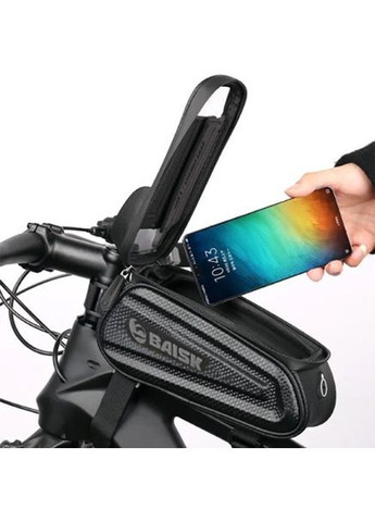 Велосипед F003/221G велосипедна сумка на кермо з відділенням під смартфон 23.5x10x14 см No Brand (366238819)
