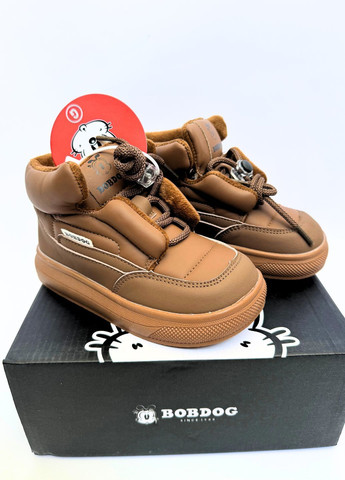 Осенние ботинки детские демисезонные с утеплителем No Brand на шнурках