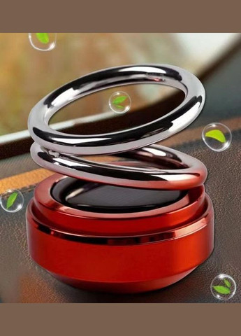 Ароматизатор в автомобіль Левітуючі кільця від сонячного світла + 1 змінних картриджів Червоний (MI050965) MIQIKO (349844221)