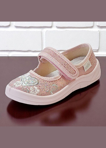 Ортопедичні тапочки на липучці капчики для дівчинки змінне взуття в садок Валді Waldi (338186583)