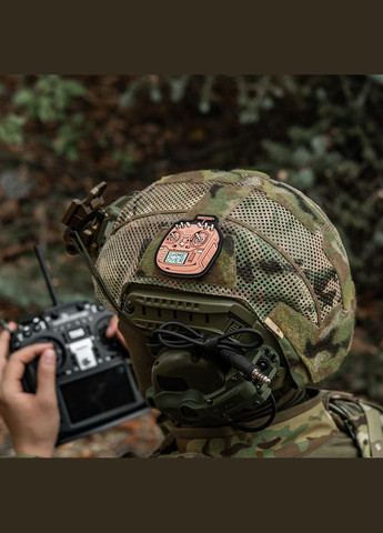 Нашивка пульт FPV рожевий (PVC) M-TAC (315047850)