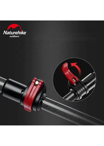 Трекінгова палиця Naturehike ST10 NH19S010-T (110см) Блакитна No Brand (332769719)