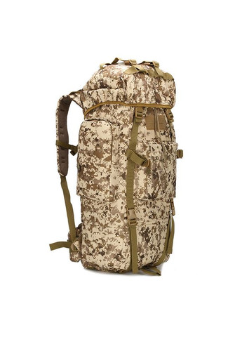 Тактичний похідний рюкзак 65 л D3-GGL-508 Пісочний піксель Solve (305743484)