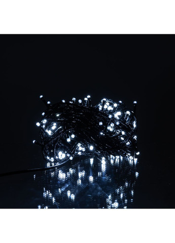 Гирлянда Нить 180 LED 18 м черная, белый GarlandoPro W180LED18MBW No Brand (363978604)