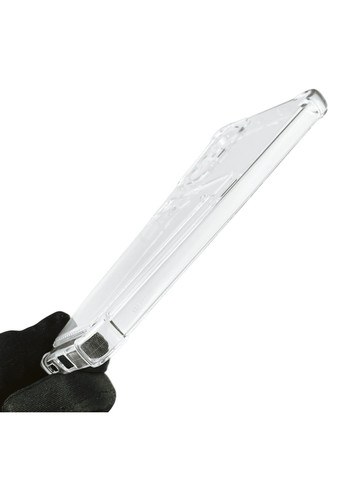 Чохол для 12 Lite з бронь кутами з кишенею для візиток карток k-pop на сяомі 12 лайт прозорий Xiaomi (366019412)