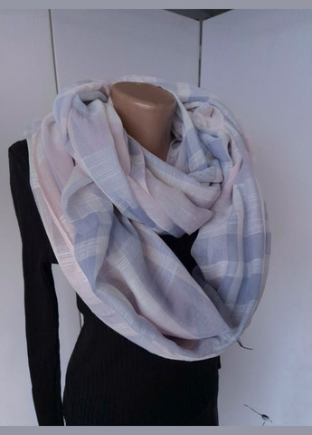 Шарф-снуд женский весна-осень клетку 200х100 см My Accessories (316714910)