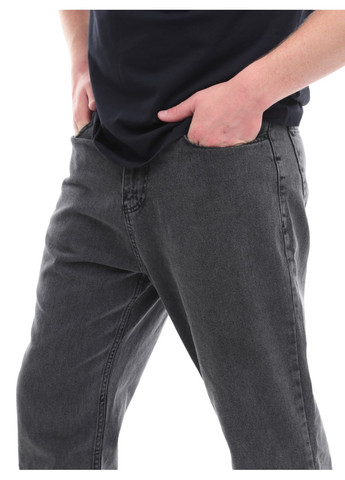 Джинси чоловічі сірі МОМ з високою посадкою Mechanic MOM (302214857)