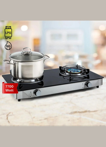 Настільна плита газова Barzona 2 (10040044) Klarstein (338194815)