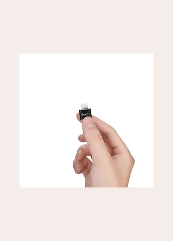 Перехідник для синхронізації даних OTG Type-C на USB UA5 Black Hoco (368698053)