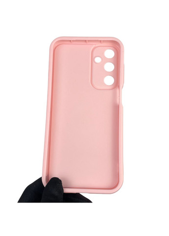 Силіконовий чохол Soft Touch з 3D принтом Майнкрафт для Galaxy A25 5G (SM-A256B) рожевий (Повний захист камери) Samsung (373424624)