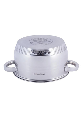 Каструля з кришкою KM-4913 5 л 24 см Kamille (348133458)