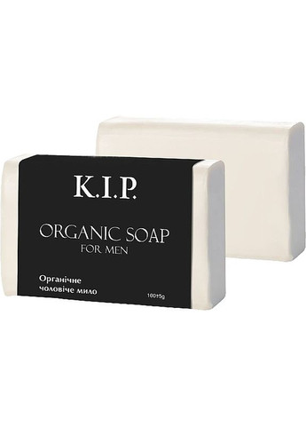 Органічне чоловіче мило "Парфумоване" Organic Soap For Men 100g (1314815-2498729) K.I.P. (368634782)