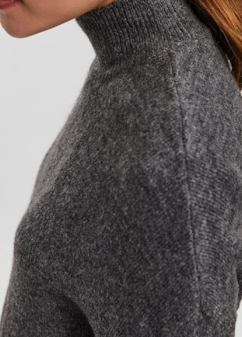 Світло-сіра в'язані сукні 'lefile' Vero Moda