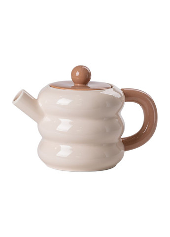 Чайний сервіз на 6 персон з 2-ярусною бамбуковою підставкою HP-15-20 Yiwu (370973870)