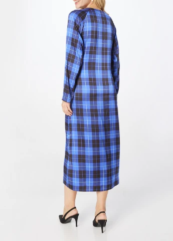 Синее платье Monki