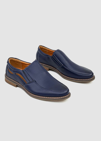 Темно-синие туфли мужские Paliament
