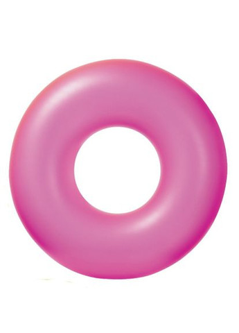 Надувной круг "Неон" (розовый) Intex (289978190)